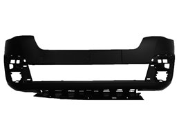 PARAURTI ANTERIORE CITROEN Berlingo 2015 OE 1613563580 NERO CON TAPPO GANCIO TRAINO CON TRACCE LAVAFARI