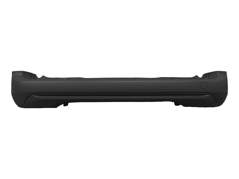 PARAURTI POSTERIORE CENTRALE FIAT Doblo 2022 OE 1633557180 NERO CON TAPPO GANCIO TRAINO CON 6 TRACCE SENSORI