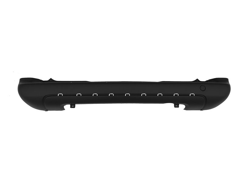 PARAURTI POSTERIORE CENTRALE CITROEN Berlingo 2008 OE 7410GJ NERO CON TAPPO GANCIO TRAINO CON PREDISPOSIZIONE MODANATURA
