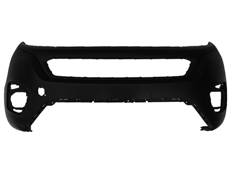 PARAURTI ANTERIORE FIAT Fiorino 2016 OE 735643419 NERO CON TAPPO GANCIO TRAINO