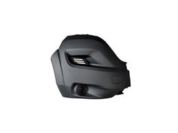 CANTONALE DESTRA FIAT Ducato 2014 OE 735684853 NERO CON TAPPO GANCIO TRAINO SENZA FENDINEBBIA
