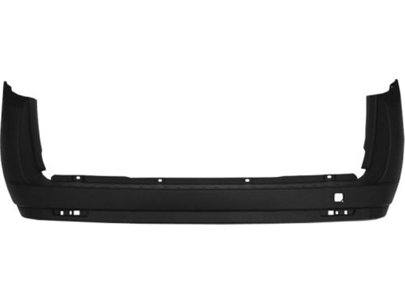 PARAURTI POSTERIORE OPEL Combo 2012 OE 735497865 - 1404481 - 95513288 NERO PORTA BASCULANTE CON TAPPO GANCIO TRAINO