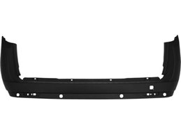 PARAURTI POSTERIORE OPEL Combo 2012 OE 735497869 NERO CON 4 FORI PARKASSIST PORTA BASCULANTE CON TAPPO GANCIO TRAINO