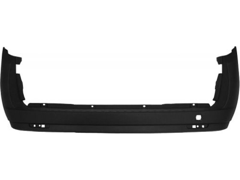 PARAURTI POSTERIORE FIAT Doblo 2009 OE 735509140 - 1404483 - 95513290 NERO PORTA BATTENTE CON TAPPO GANCIO TRAINO NATURAL POWER