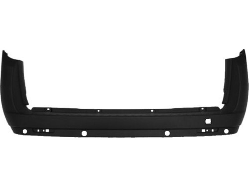 PARAURTI POST. FIAT Doblo 2009 OE 735509145 NERO CON 4 FORI PARKASSIST PORTA BASCULANTE CON TAPPO GANCIO TRAINO NATURAL POWER
