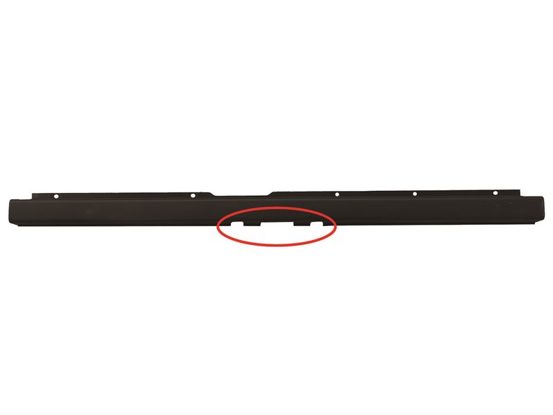 PARAURTI POSTERIORE CENTRALE OPEL Movano 2021 OE 735685372 - 1637184880 NERO CON TAGLIO PER GANCIO TRAINO