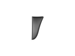 MODANATURA POSTERIORE SINISTRA LATERALE PEUGEOT Boxer 2014 OE 735422849 - 8547X2 GRIGIA PASSO CORTO CON CLIP DI MONTAGGIO