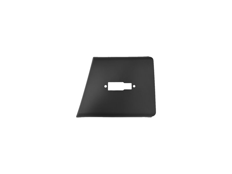 MODANATURA SINISTRA LATERALE FIAT Ducato 2023 OE 735684310 NERA CON FORO LUCE PASSO CORTO-LUNGO CON CLIP DI MONTAGGIO