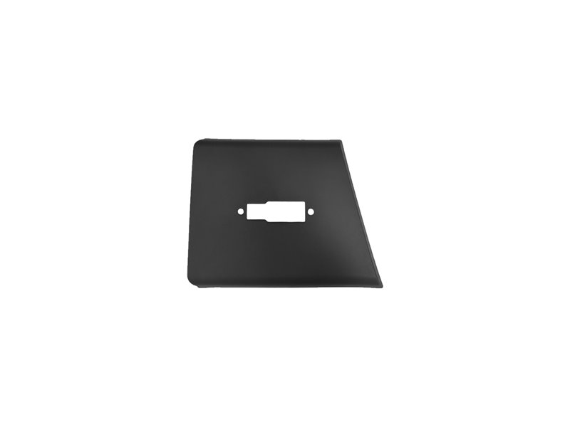 MODANATURA DESTRA LATERALE FIAT Ducato 2014 OE 735684307 NERA CON FORO LUCE PASSO CORTO-LUNGO CON CLIP DI MONTAGGIO
