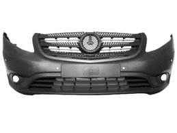 PARAURTI ANT. MERCEDES Vito 2015 OE A44788597259B51 GRIGIO CON FENDI CON TAPPO GANCIO TRAINO CON PARKASSIST (6 PORTASENSORI)