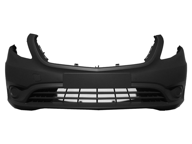 PARAURTI ANTERIORE MERCEDES Vito 2015 OE A44788508259999 CON PRIMER CON TAPPO GANCIO TRAINO LISCIO