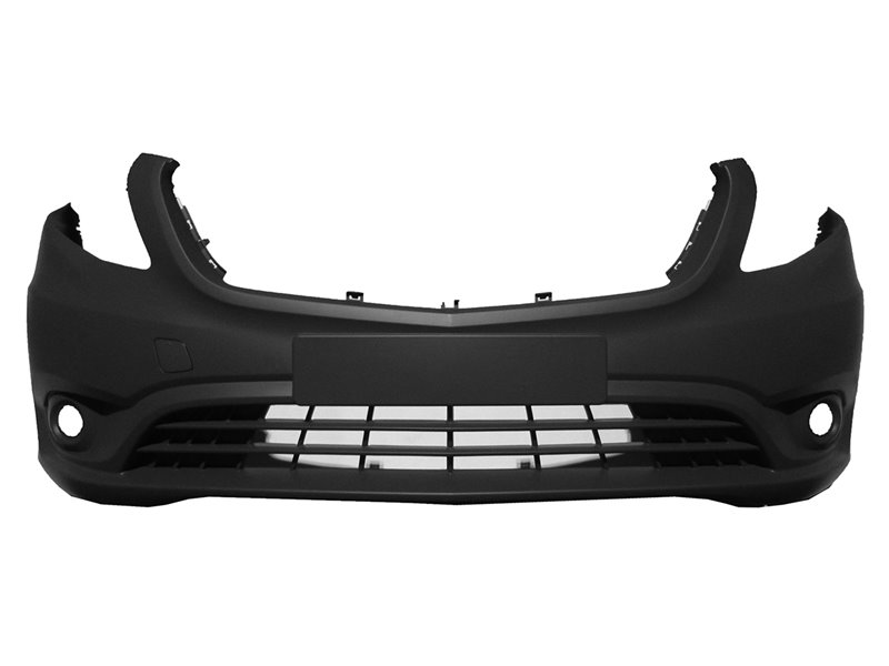 PARAURTI ANTERIORE MERCEDES Vito 2015 OE A44788598259999 CON PRIMER CON FENDINEBBIA CON TAPPO GANCIO TRAINO LISCIO