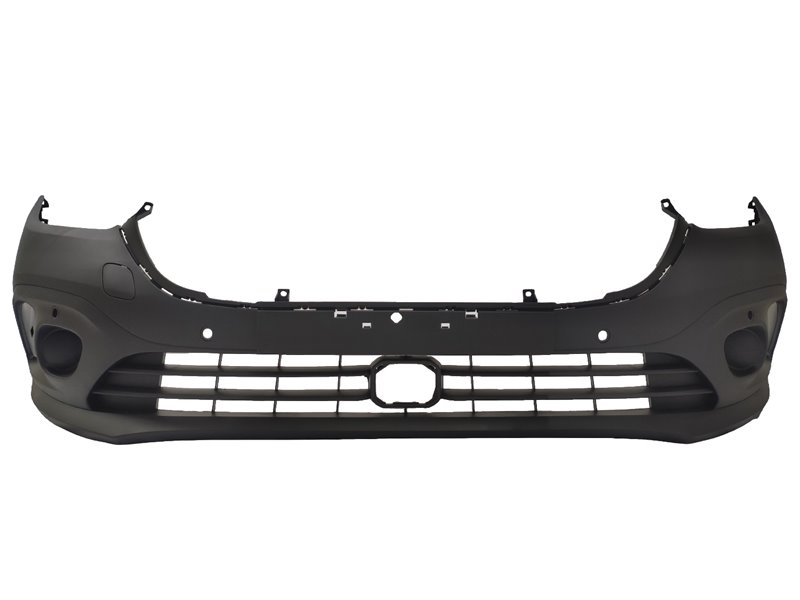 PARAURTI ANTERIORE MERCEDES Citan Van 2021 OE A4208851801 NERO CON TAPPO GANCIO TRAINO CON PARK ASSIST (6 PORTASENSORI)