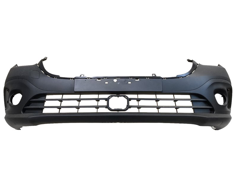PARAURTI ANTERIORE MERCEDES Citan Van 2021 OE A4208851401 NERO CON FENDINEBBIA CON TAPPO GANCIO TRAINO
