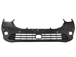 PARAURTI ANT. MERCEDES Citan Van 2021 OE A4208851901 NERO CON FENDI CON TAPPO GANCIO TRAINO CON PARKASSIST (6 PORTASENSORI)