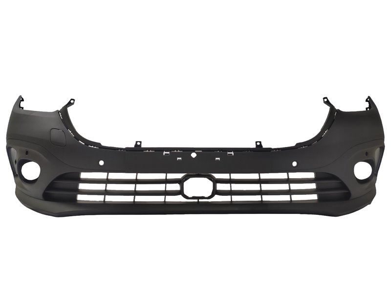 PARAURTI ANT. MERCEDES Citan Van 2021 OE A4208851901 NERO CON FENDI CON TAPPO GANCIO TRAINO CON PARKASSIST (6 PORTASENSORI)