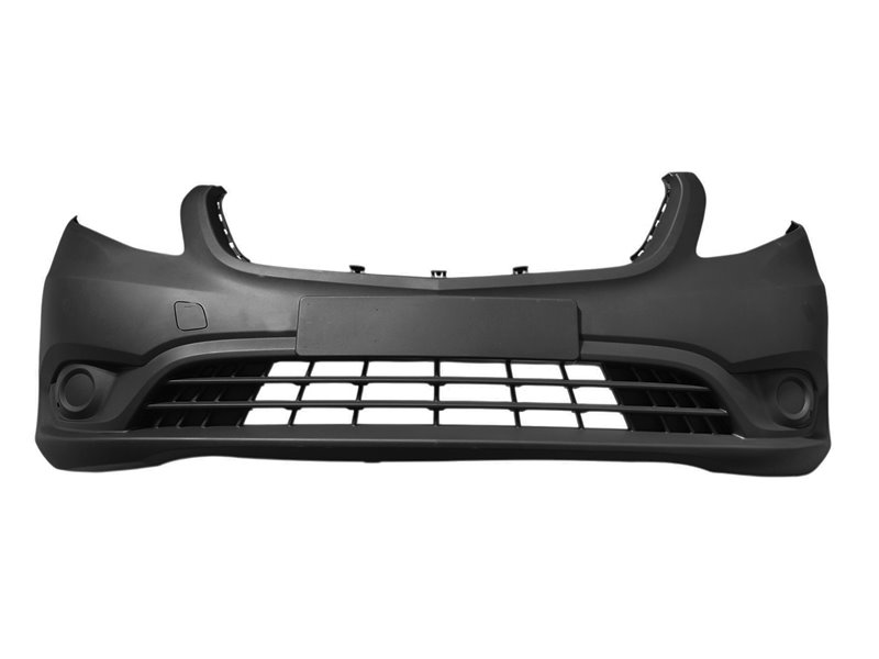 PARAURTI ANTERIORE MERCEDES Vito 2015 OE A44788582009B51 GRIGIO SENZA GRIGLIA CON TAPPO GANCIO TRAINO FOTOINCISO