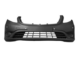 PARAURTI ANT.MERC Vito 2015 OE A44788583009B51 GRIGIO NO GRIGLIA+TAPPO GANCIO TRAINO FOTOINCISO+PARKASSIST FRENATA EMERG AUTOMAT