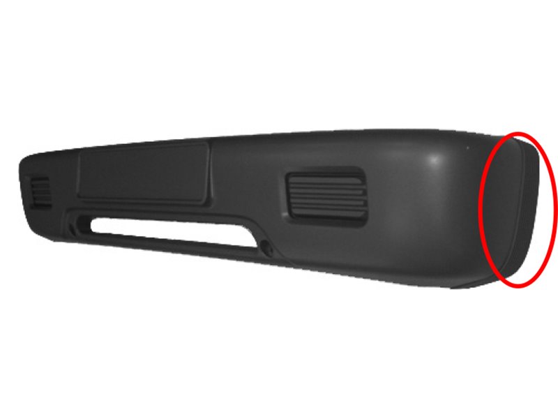 PARAURTI ANTERIORE LATERALE NISSAN Cabstar 1999-2003 OE 620109X504