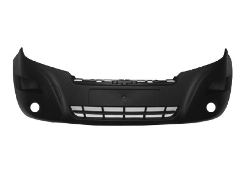 PARAURTI ANTERIORE NISSAN NV400 2010 OE 62010BZ50A - 6202200Q0C - 6265100Q1M CON FORI FENDINEBBIA CON TAPPO GANCIO TRAINO