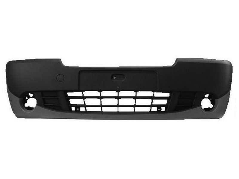 PARAURTI ANTERIORE RENAULT Trafic 2006 OE 7701066115 - 7701066118 CON PRIMER CON FORI FENDINEBBIA ADATTABILE COMPLETO DI SPOILER