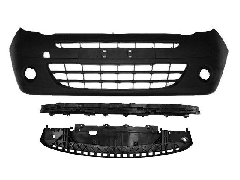 PARAURTI ANTERIORE RENAULT Kangoo 2006 OE 7701478129 CON FORI FENDINEBBIA CON RIPARO MOTORE CON TRAVERSA