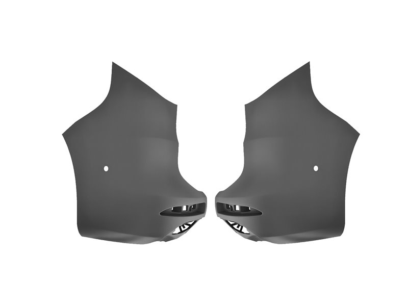 KIT CANTONALI POST. SINISTRA RENAULT Kangoo 2021 OE 850A80589R CON PRIMER PORTA BASCULANTE CON ANGOLO MORTO (1 PORTASENSORE)