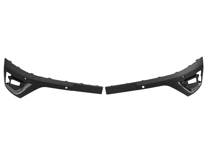 KIT MODANATURE ANT. SINISTRA RENAULT Trafic 2021 OE 261525557R CON CORNICE CROMATA CON FENDI CON PARKASSIST (4 PORTASENSORI)
