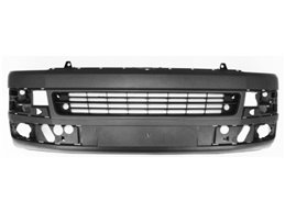 PARAURTI ANTERIORE VOLKSWAGEN Transporter T5 2009 OE 7E0807217B7G9 GRIGIO CHIARO CON TRACCE LAVAFARI E SENSORI