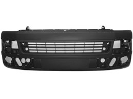 PARAURTI ANTERIORE VOLKSWAGEN Transporter T5 2012 OE 7E0807217B9B9 GRIGIO SCURO CON TRACCE LAVAFARI E SENSORI