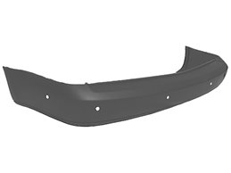 PARAURTI POSTERIORE VOLKSWAGEN Caddy Van Kombi 2009 OE 2K3807417G GRU CON PRIMER PASSO LUNGO (6 PORTASENSORI)