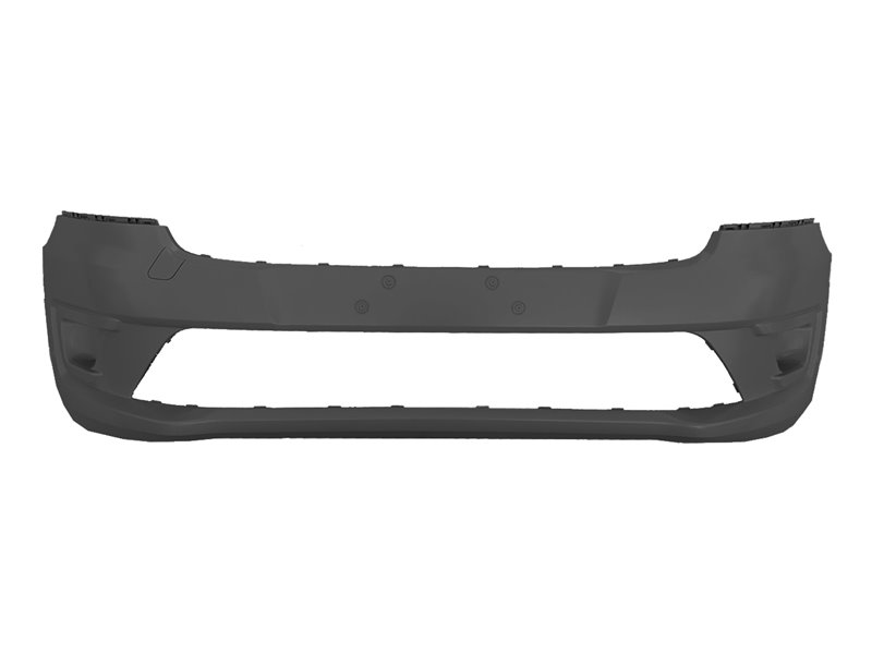 PARAURTI ANTERIORE FORD Transit Connect 2018 OE 2330576 NERO CON TAPPO GANCIO TRAINO CON 6 TRACCE SENSORI