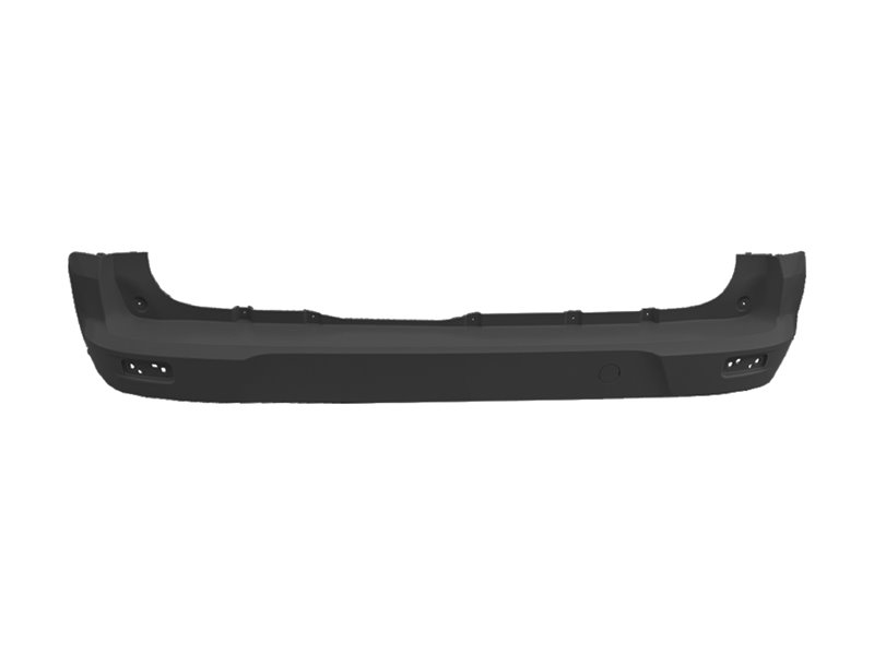 PARAURTI POSTERIORE FORD Transit Connect 2018 OE 2374035 - 2330586 NERO CON TAPPO GANCIO TRAINO CON 6 TRACCE SENSORI