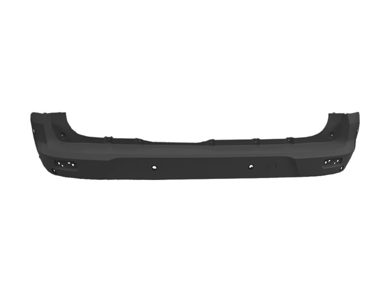 PARAURTI POST. FORD Transit Connect 2018 OE 2374032 NERO CON TAPPO GANCIO TRAINO CON PARKASSIST CON ANGOLO MORTO 6 PORTASENSORI