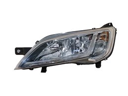 PROIETTORE SINISTRA FIAT Ducato 2014 OE 46862290 - 1394426080 - 1631998080 - 1612041780 CON MOTORE ELETTRICO CROMATO H7+H7