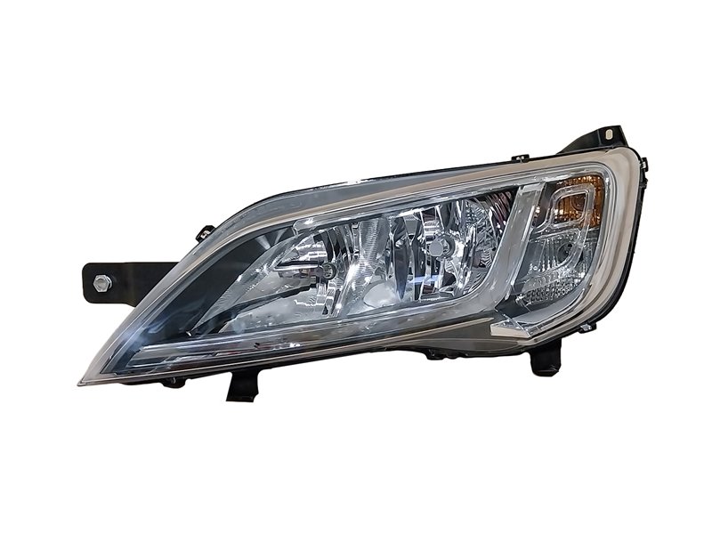 PROIETTORE SINISTRA FIAT Ducato 2014 OE 46862290 - 1394426080 - 1631998080 - 1612041780 CON MOTORE ELETTRICO CROMATO H7+H7