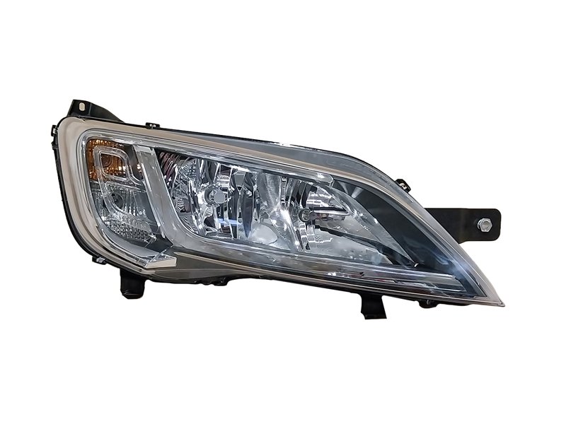 PROIETTORE DESTRA FIAT Ducato 2014 OE 46862282 - 1682746680 - 1394418080 - 1635075980 CON MOTORE ELETTRICO CROMATO H7+H7
