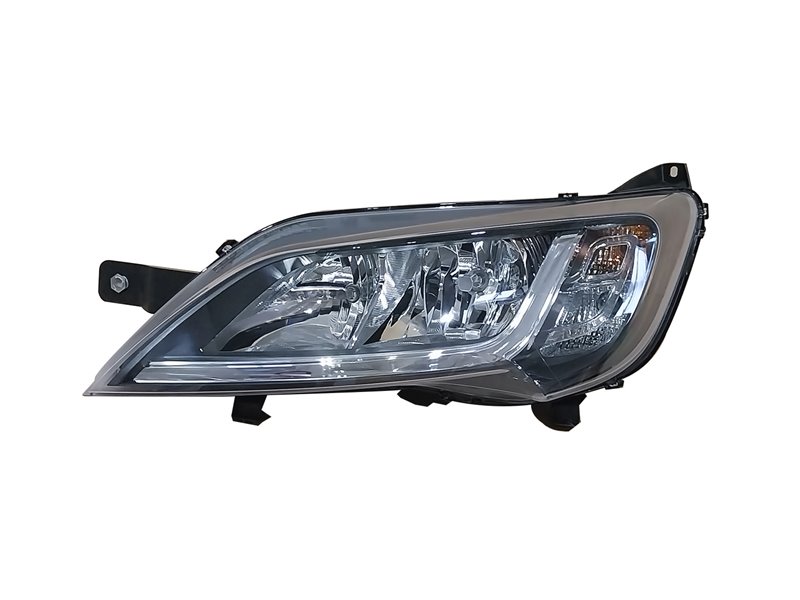 PROIETTORE SINISTRA FIAT Ducato 2014 OE 46862294 - 1682748780 - 1394428080 - 1631998680 CON MOTORE ELETTRICO NERO H7+H7