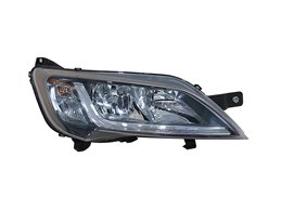PROIETTORE DESTRA FIAT Ducato 2014 OE 46862286 - 1682747580 - 1634736380 - 1394420080 CON MOTORE ELETTRICO NERO H7+H7