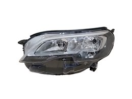 PROIETTORE SINISTRA PEUGEOT Traveller 2016 OE 9808572680 CORREZIONE ASSETTO FARI E MOTORE ELETTRICO H7+H1