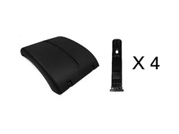 PARAFANGO POSTERIORE SUPERIORE IVECO S-Way 2024 OE 5803017990 NERO CON KIT TIRANTI 200.00503