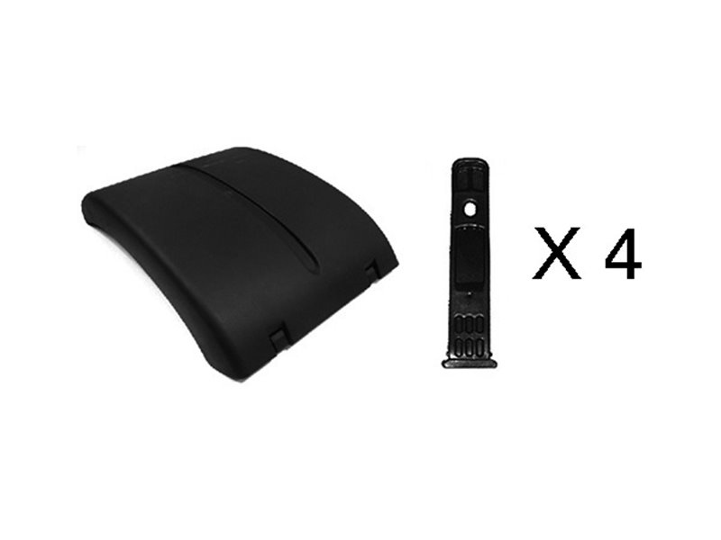 PARAFANGO POSTERIORE SUPERIORE IVECO S-Way 2024 OE 5803017990 NERO CON KIT TIRANTI 200.00503