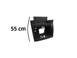 PEDANA SINISTRA MERCEDES Actros MP4 Cabina Larga OE A96066618037277 - A9606661803 - 96066618037277 GRIGIA CABINA LARGA BASSA
