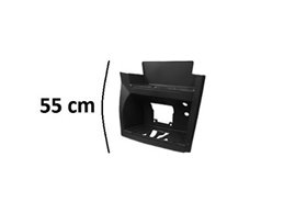 PEDANA DESTRA MERCEDES Actros MP4 Cabina Larga GRIGIA SENZA FORO CABINA LARGA BASSA