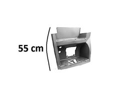 PEDANA SINISTRA MERCEDES Actros MP4 Cabina Larga CON PRIMER SENZA FORO LUCE CABINA LARGA BASSA
