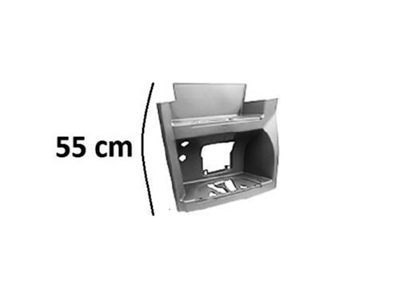 PEDANA SINISTRA MERCEDES Actros MP4 Cabina Larga CON PRIMER SENZA FORO LUCE CABINA LARGA BASSA