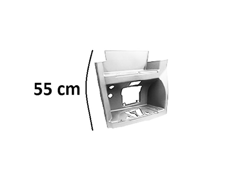 PEDANA SINISTRA MERCEDES Actros MP4 Cabina Larga OE A9606661803 SMALTO BIANCO CABINA LARGA BASSA