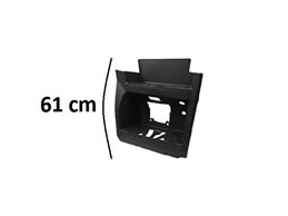 PEDANA DESTRA MERCEDES Actros MP4 Cabina Larga OE A96066619037277 - A96166618017277 - 96066619037277 GRIGIA CABINA LARGA ALTA
