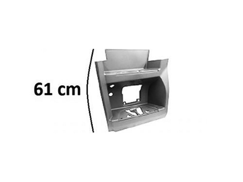PEDANA SINISTRA MERCEDES Actros MP4 Cabina Larga CON PRIMER SENZA FORO LUCE CABINA LARGA ALTA