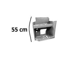 PEDANA SINISTRA MERCEDES Actros MP4 Cabina Stretta CON PRIMER SENZA FORO LUCE CABINA STRETTA BASSA